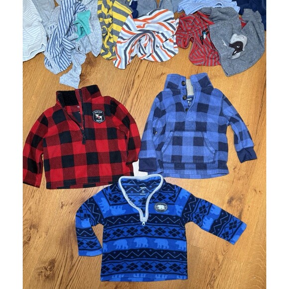 Baby Boy 6 Month Winter Lot Polo Ralph Lauren Carters Osh Kosh 17 Pcs - Picture 2 of 16
